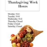Thanksgiving Week Is Here!
