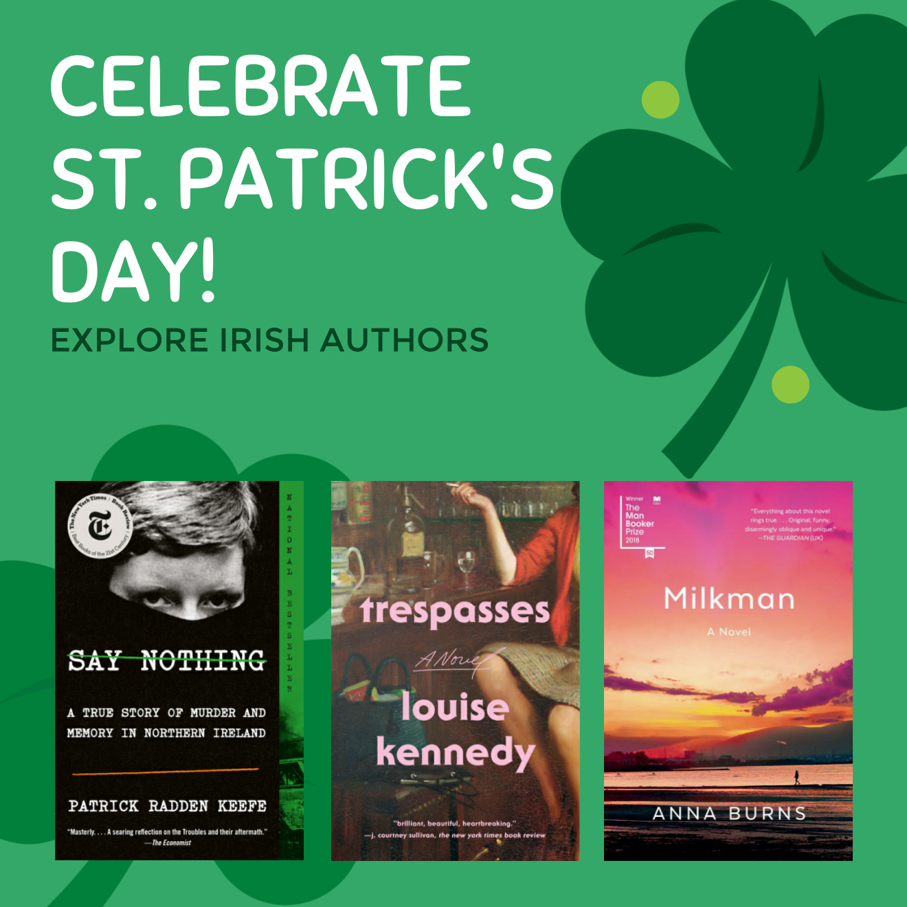 Recommended Titles For St. Patrick’s Day Reading